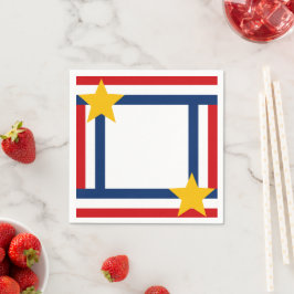 7月4日 スタンダードカクテルナプキン