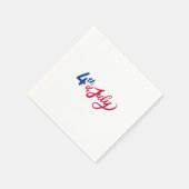7月4日 スタンダードカクテルナプキン (角)