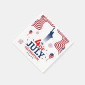 7月4日 スタンダードカクテルナプキン (角)