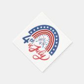 7月4日 スタンダードカクテルナプキン (角)