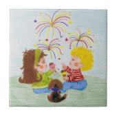 7月4日 タイル (正面)