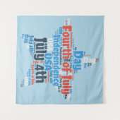 7月4日 タペストリー (正面(横))