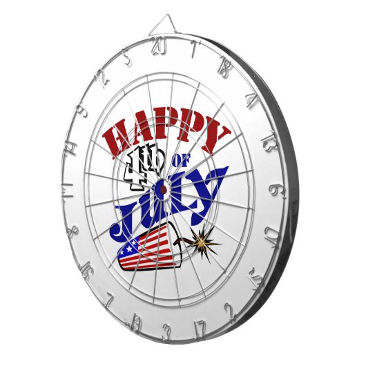 7月4日 ダーツボード (正面右)