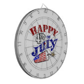 7月4日 ダーツボード (正面左)