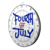 7月4日 ダーツボード (正面右)