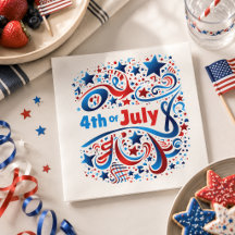 7月4日 テキストと星 愛国的なお祝い