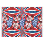 7月4日 テーブルクロス (正面(横))