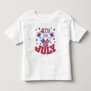 7月4日 トドラーTシャツ