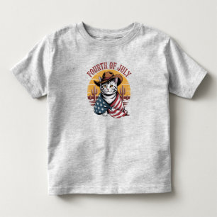 7月4日 トドラーTシャツ