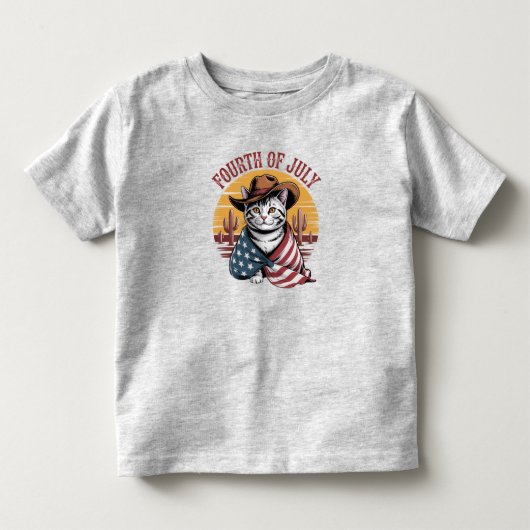 7月4日 トドラーTシャツ (正面)
