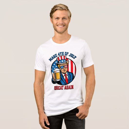 7月4日 トライブレンドTシャツ (正面全面)