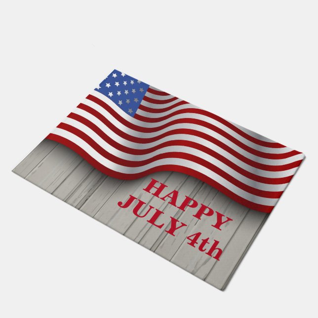 7月4日 ドアマット (アングル)