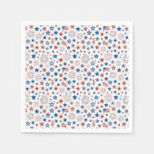 7月4日 パーティーカップ スタンダードカクテルナプキン (正面)