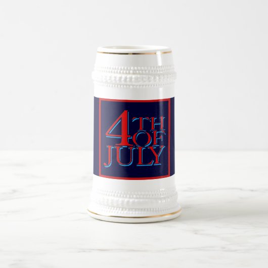 7月4日 - ビールジョッキ (中央)