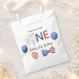 7月4日 ファーストバースデーパーティー フェイバーバッグ