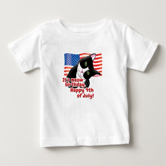 7月4日 ベビーTシャツ (正面)