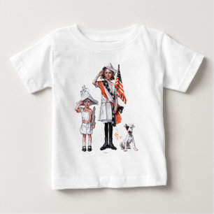 7月4日 ベビーTシャツ