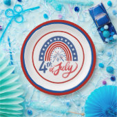 7月4日 ペーパープレート (パーティー)