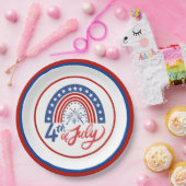 7月4日 ペーパープレート (パーティー)