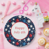7月4日 ペーパー ペーパープレート (パーティー)