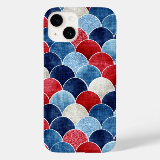 7月4日 ホットエアバルーンビーチタオル Case-Mate iPhoneケース (裏面)