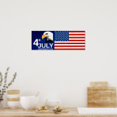 7月4日 ポスター (キッチン)