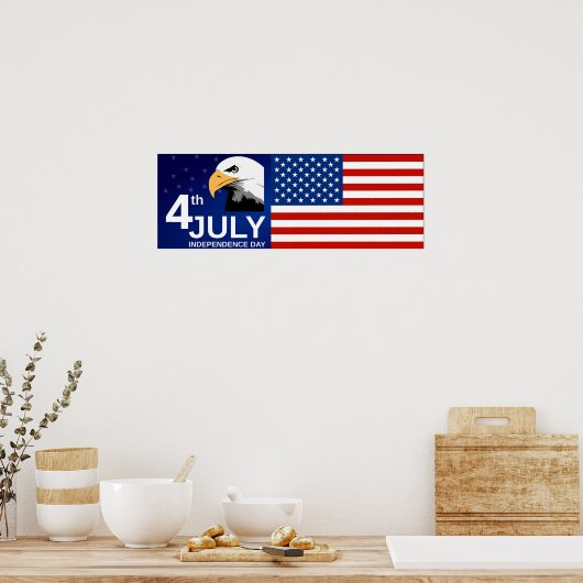 7月4日 ポスター (キッチン)