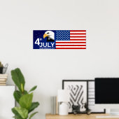 7月4日 ポスター (ホームオフィス)