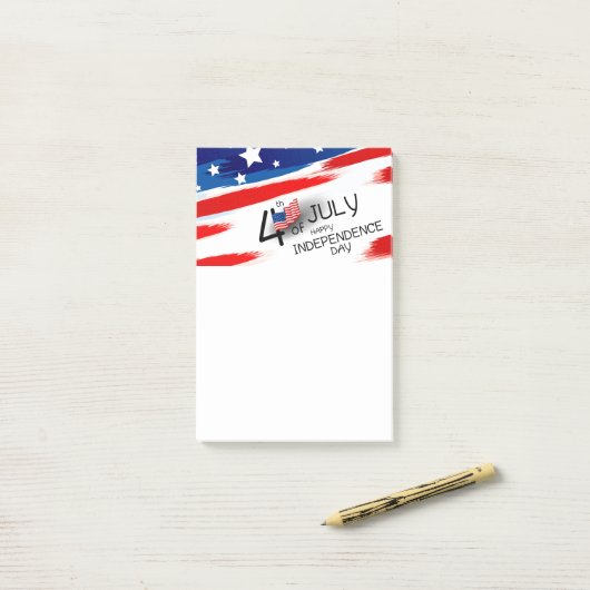 7月4日 ポストイット (デスク上)