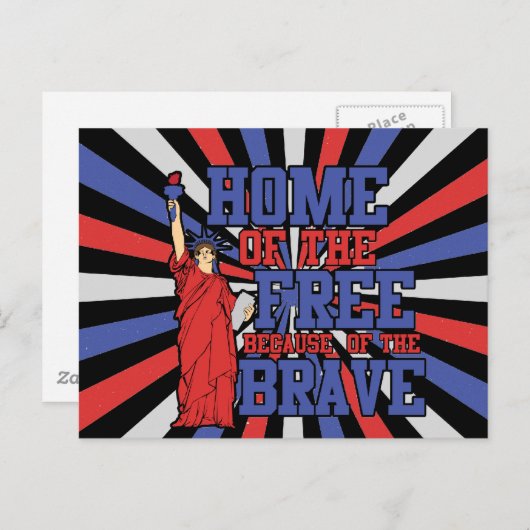 7月4日 ポストカード (正面/裏面)