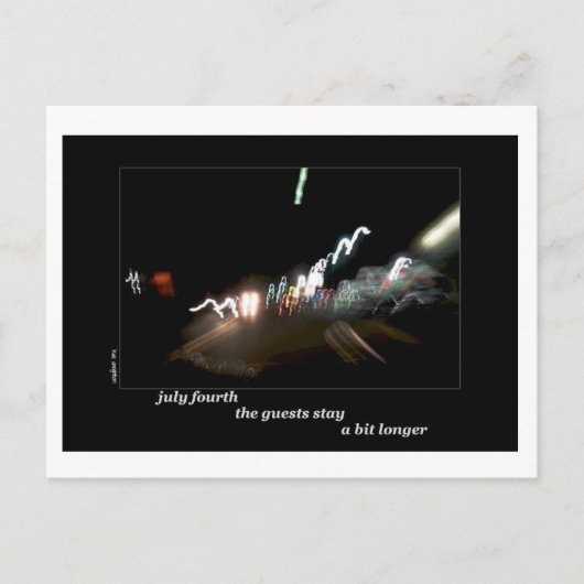 7月4日 ポストカード (正面)