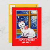 7月4日 ポストカード (正面/裏面)