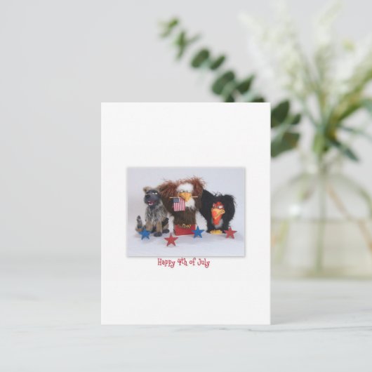 7月4日!!! ポストカード (スタンド正面)