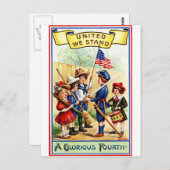 7月4日 ポストカード (正面/裏面)