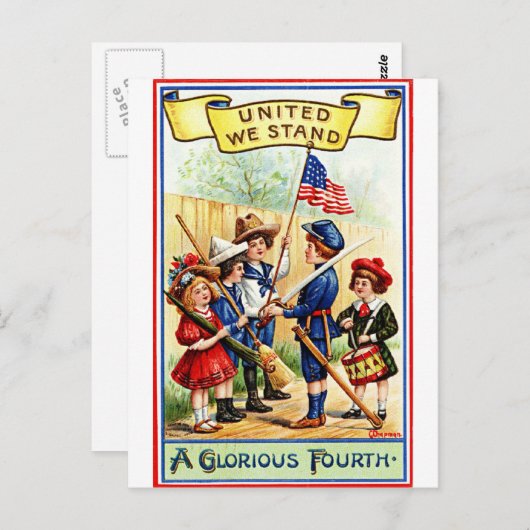 7月4日 ポストカード (正面/裏面)