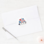 7月4日 ラウンドシール (封筒)