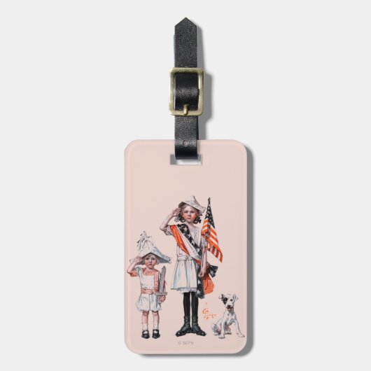 7月4日 ラゲッジタグ (正面縦)