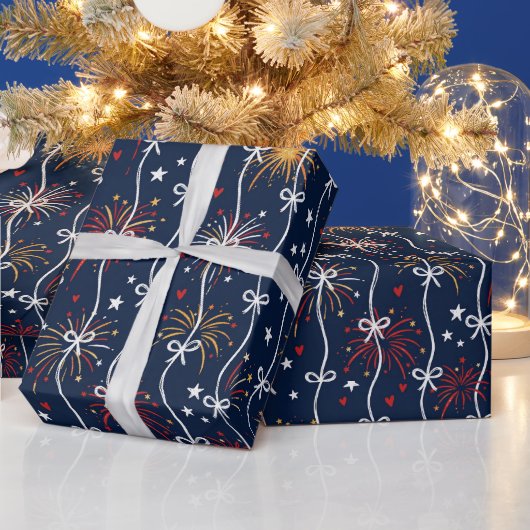 7月4日 ラッピングペーパー (クリスマス)