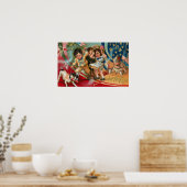 7月4日 – ヴィンテージアートポスター ポスター (キッチン)