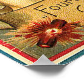 7月4日 – ヴィンテージアートポスター ポスター (角)