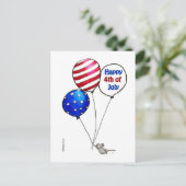 7月4日 – 休日を過ごす。 ポストカード (スタンド正面)