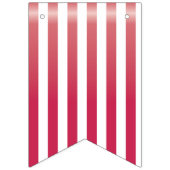 7月4日、国旗、赤、白、青 バンティングフラッグ (第3の旗)