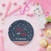 7月4日（土）赤・青パーティー ペーパープレート (パーティー)