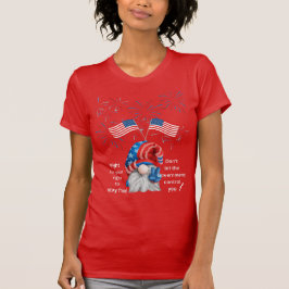 7月4日 戦え!権利を守れ Tシャツ