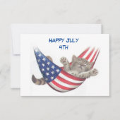 7月4日  招待状 (正面)