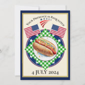 7月4日 招待状 (正面)