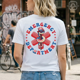 7月4日 救急救命士 愛国心あふれるER Tシャツ