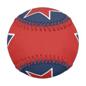 7月4日/日付/赤と青 野球ボール (正面)