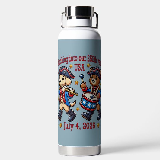 7月4日(日)米国250周年記念100周年 ウォーターボトル (背面)