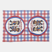 7月4日(日)米国250周年記念100周年 キッチンタオル (横)